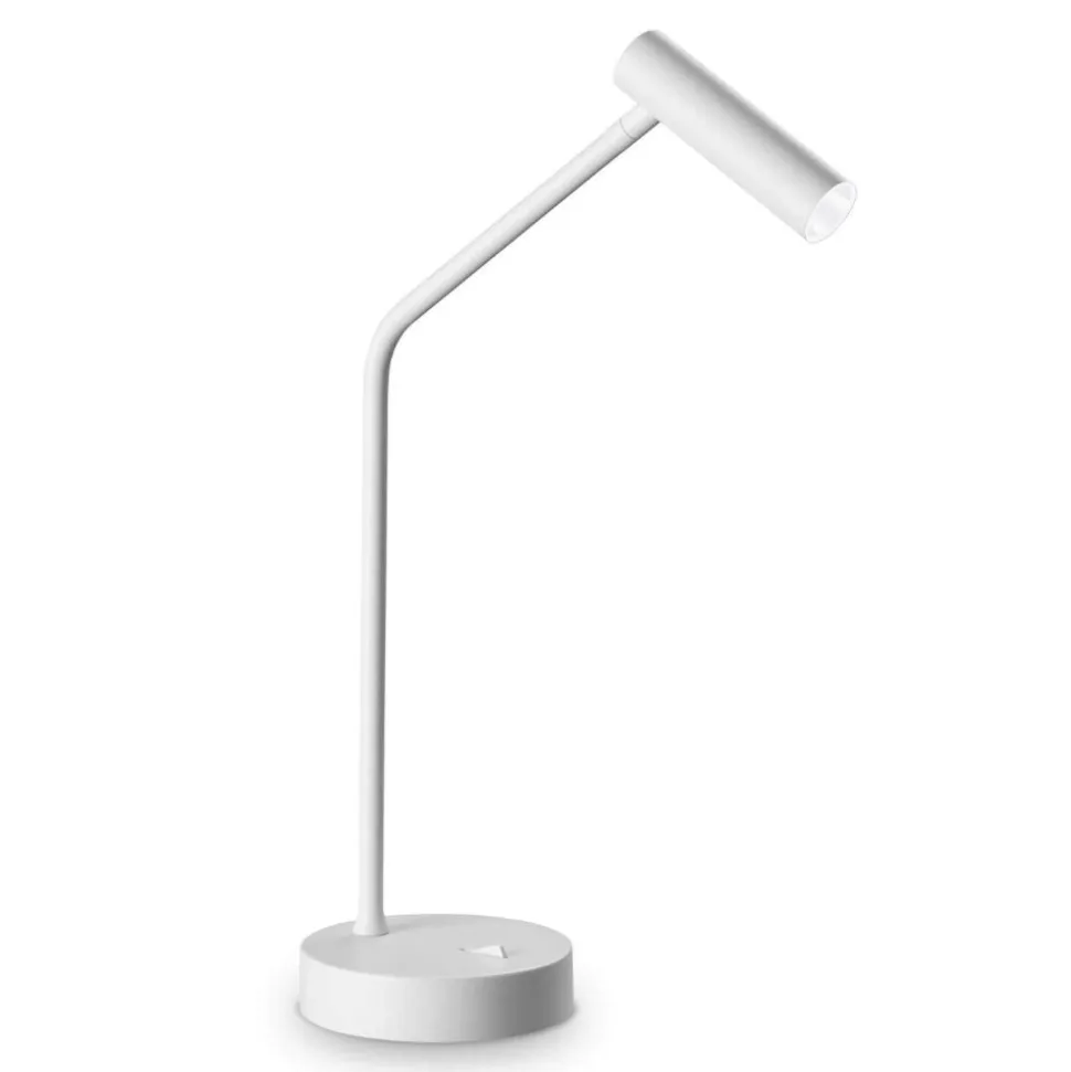 Easy tl lampada da tavolo scrivania ideal lux led 3,5w 3000k bianca