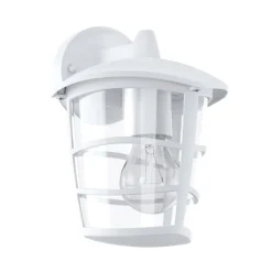 Eglo aloria applique esterno lanterna bianca
