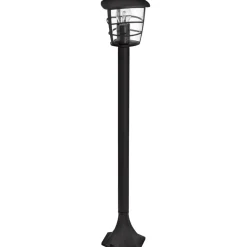 Eglo aloria lampione da giardino nero ip44 per esterni