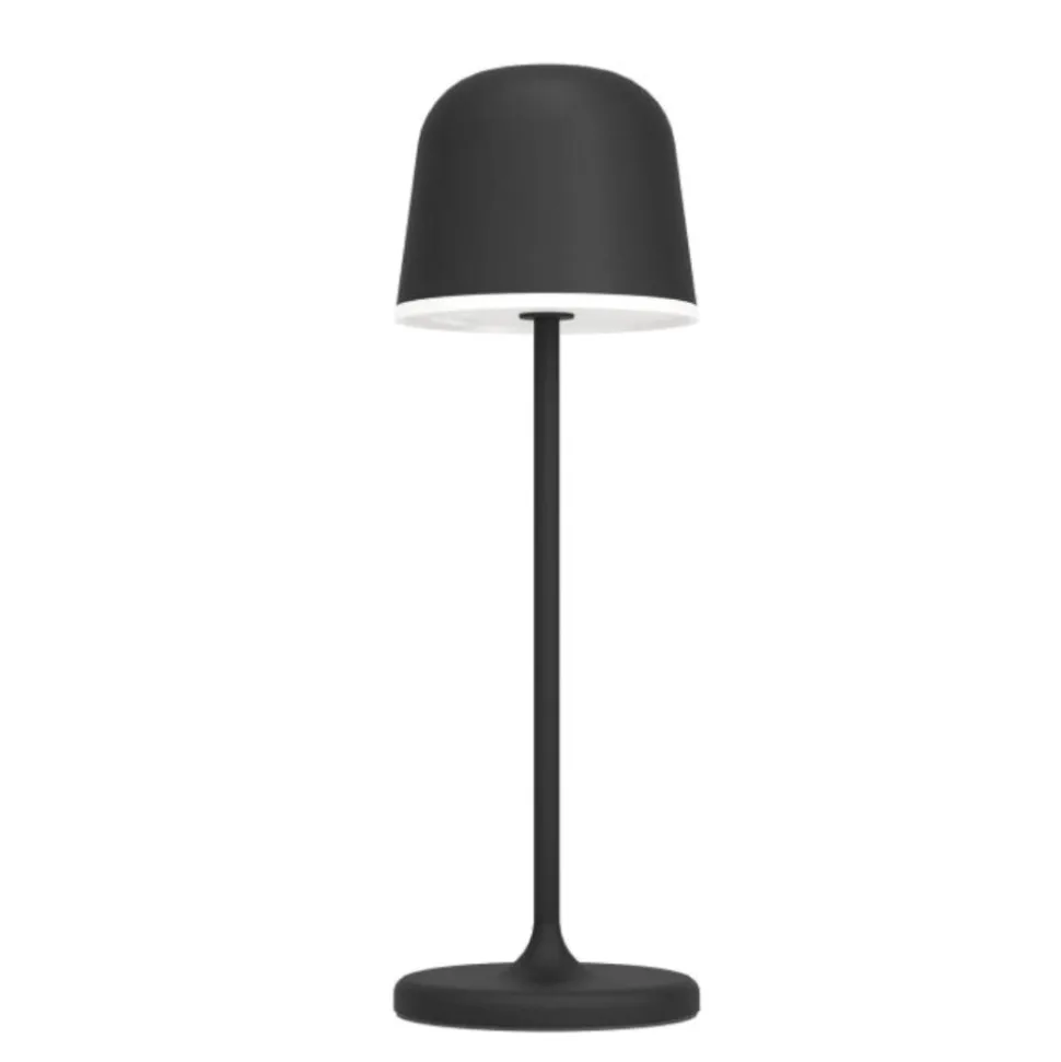 Eglo mannera lampada da tavolo per esterno portatile nera