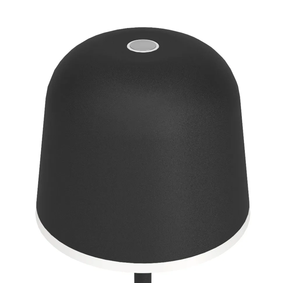 Eglo mannera lampada da tavolo per esterno portatile nera