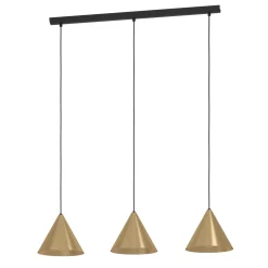 Eglo narices lampadario dorato per cucina