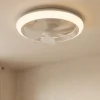Eglo ventilatore a plafoniera da soffitto bianco led cct stanza 13mq motore dc