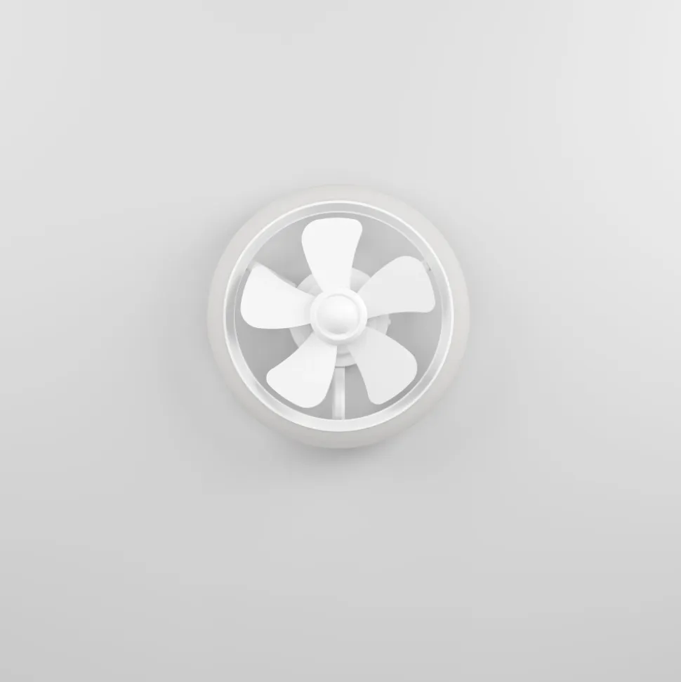 Eglo ventilatore a plafoniera da soffitto bianco led cct stanza 13mq motore dc