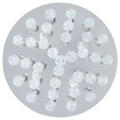 Eglo almonte plafoniera da soggiorno design elegante ip44 g9 3000k