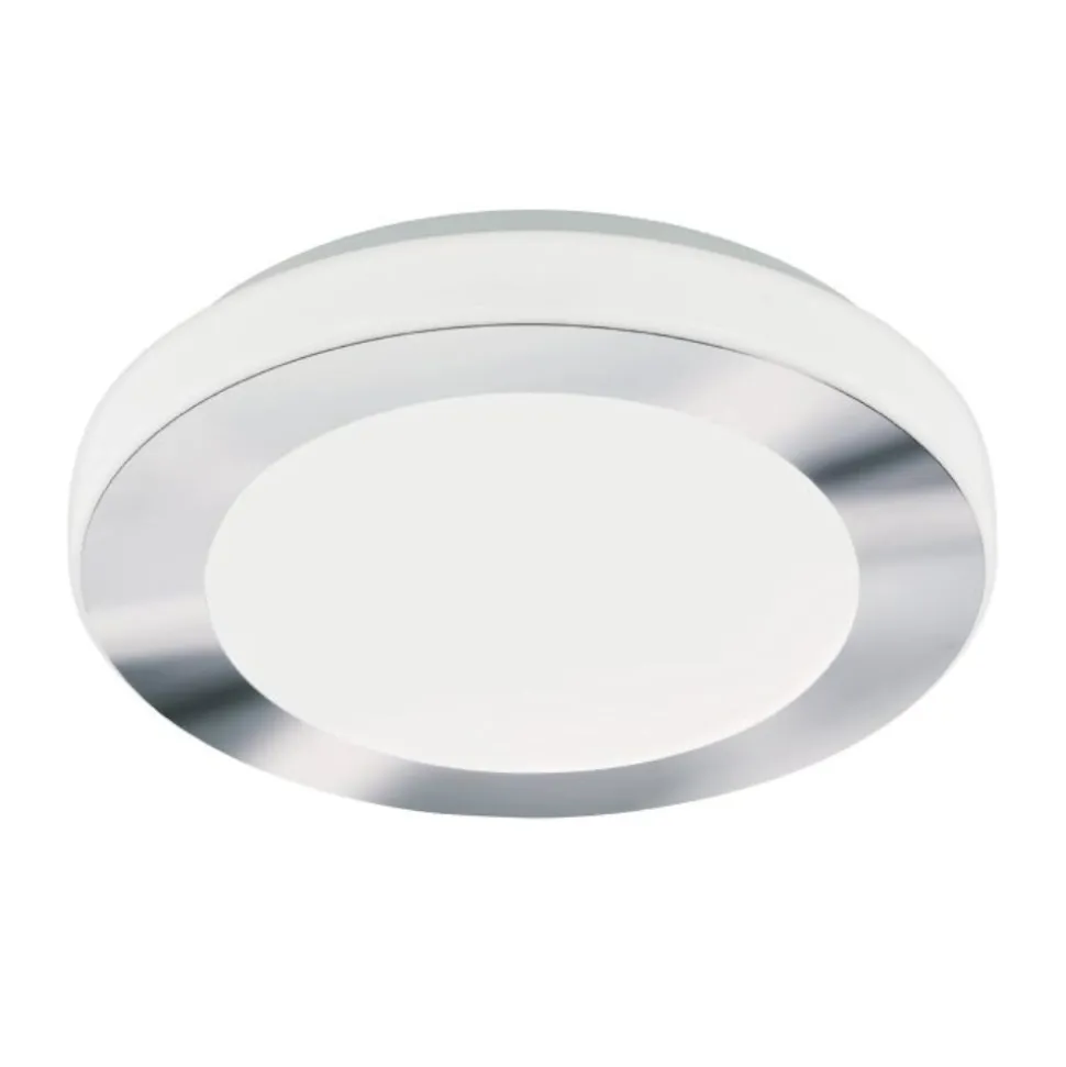 Eglo capri plafoniera da bagno circolare led 3000k ip44