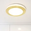 Eglo capri plafoniera da bagno colore oro led 3000k ip44