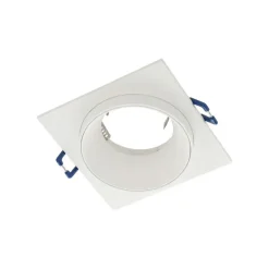 Eglo carosso faretto da incasso a soffitto quadrato bianco nero