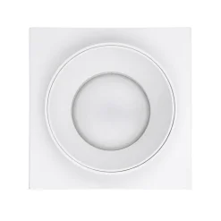 Eglo carosso faretto da incasso a soffitto quadrato bianco nero