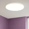 Eglo frania plafoniera da bagno circolare minimal led 3000k ip44