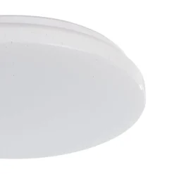 Eglo frania s plafoniera da bagno moderna tonda led 3000k ip44