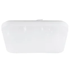 Eglo frania s plafoniera quadrata da bagno led 4000k ip44