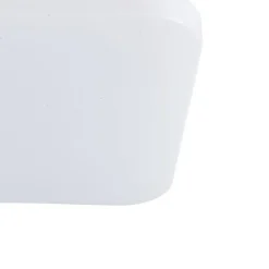 Eglo frania s plafoniera quadrata da bagno led 4000k ip44