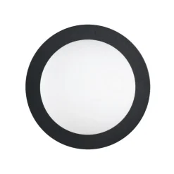 Eglo mosiano plafoniera da bagno minimal con sfera led 3000k ip44
