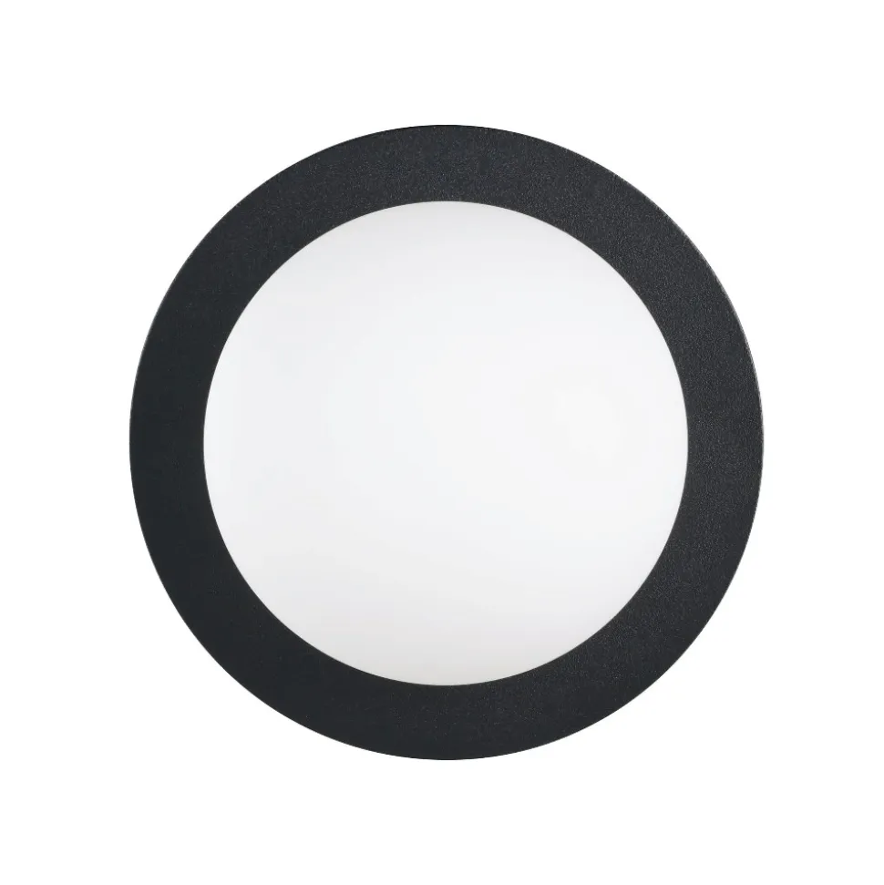 Eglo mosiano plafoniera da bagno minimal con sfera led 3000k ip44