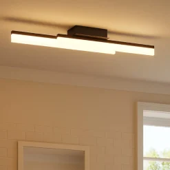 Eglo palmital plafoniera da bagno design moderno led 3000k ip44