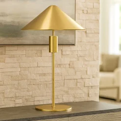 Eglo paraguay lampada da tavolo oro led dimmerabile 3000k