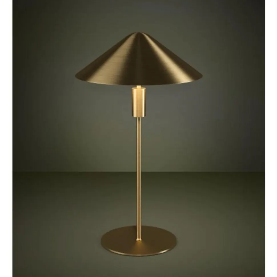 Eglo paraguay lampada da tavolo oro led dimmerabile 3000k