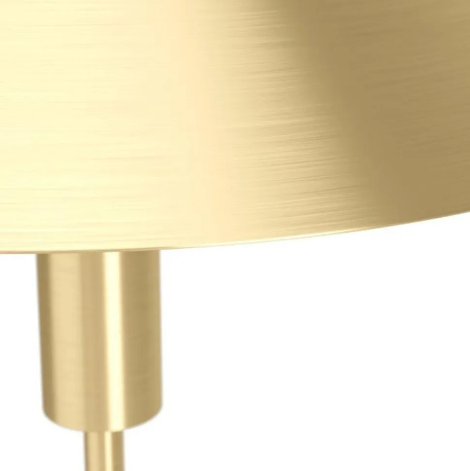 Eglo paraguay lampada da tavolo oro led dimmerabile 3000k