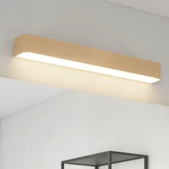 Eglo sania 6 applique da bagno design nordico per specchio led 3000k ip44