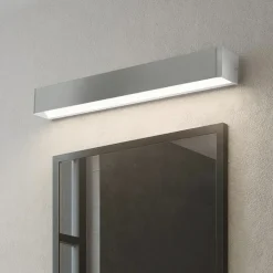 Eglo sania 5 applique da bagno rettangolare per specchio led 3000k ip44