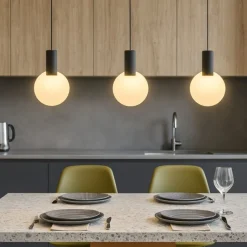 Eglo sarona lampadario per tavolo da cucina moderna nero oro