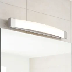 Eglo siderno applique per specchio per bagno 16w 4000k cromato