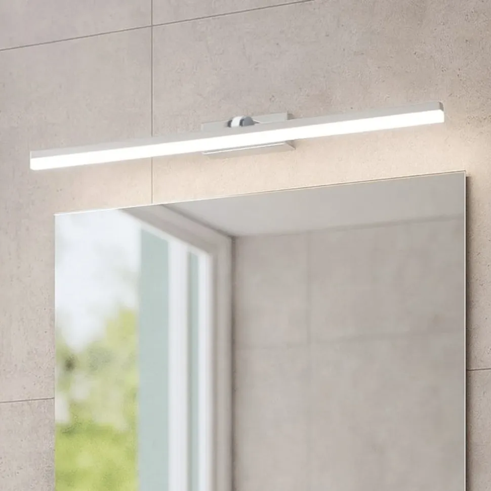 Eglo verdello applique da bagno ip44 bianco per specchio led 3000k a 6500k