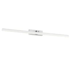 Eglo verdello applique da bagno ip44 bianco per specchio led 3000k a 6500k