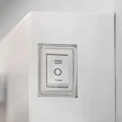 Eglo verdello applique da bagno ip44 bianco per specchio led 3000k a 6500k