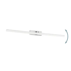 Eglo verdello applique da bagno ip44 bianco per specchio led 3000k a 6500k