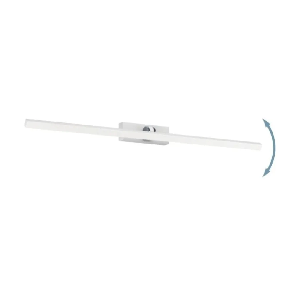 Eglo verdello applique da bagno ip44 bianco per specchio led 3000k a 6500k