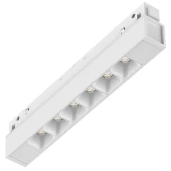 Ego ideal lux faretti led modulo 7w 3000k dimmerabili dali bianco binario monofase ego
