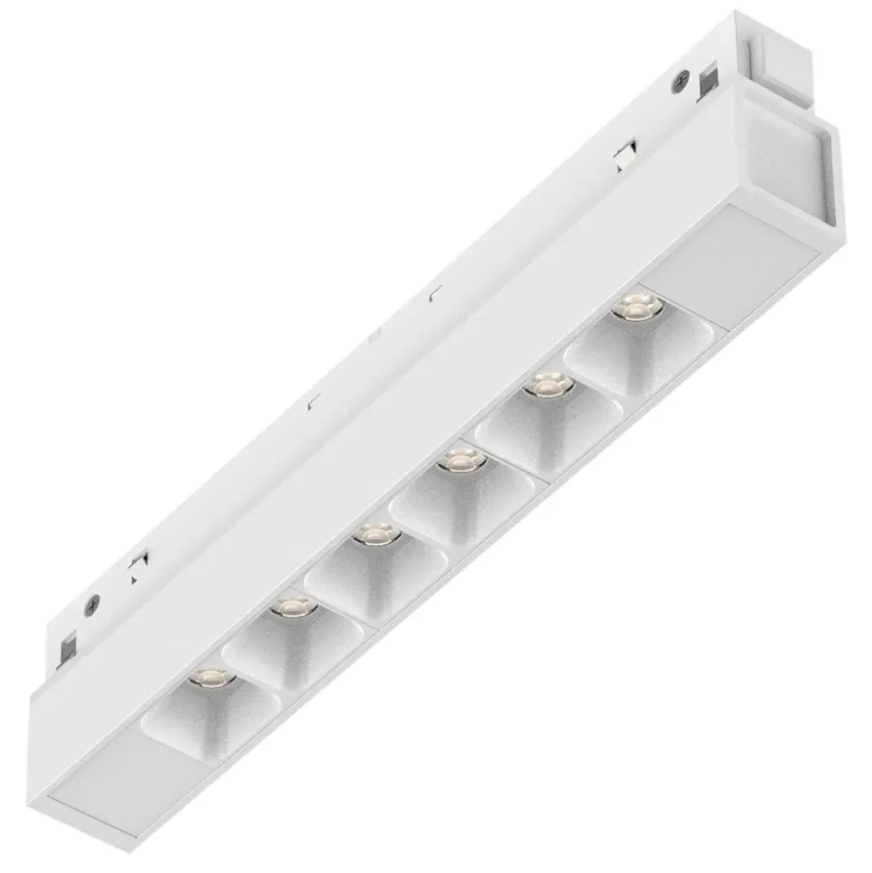 Ego ideal lux faretti led modulo 7w 3000k dimmerabili dali bianco binario monofase ego