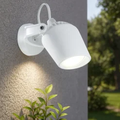 Elio ap1 faretto da esterno orientabile bianco ip66 impermeabile 3,5w 4000k
