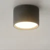 Enigma viviva faretto da soffitto antracite moderno h6cm