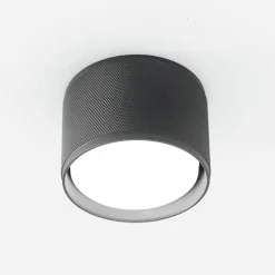 Enigma viviva faretto da soffitto antracite moderno h6cm