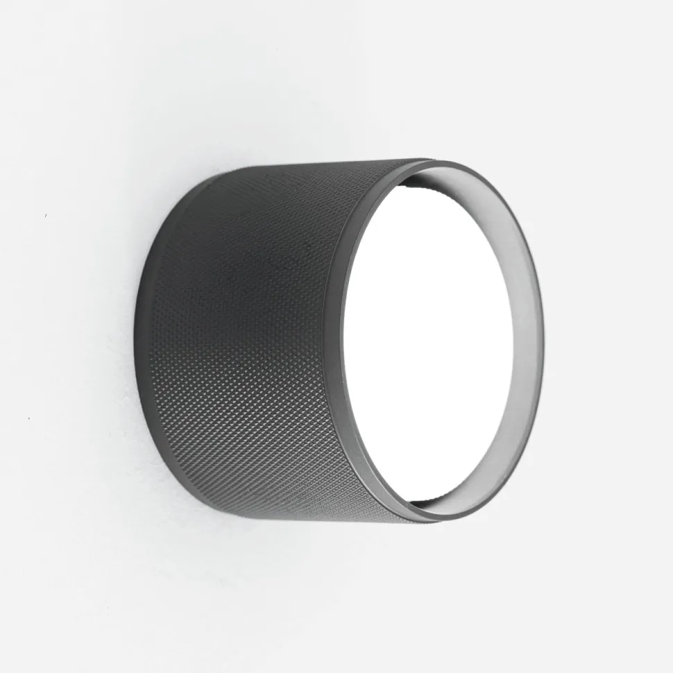Enigma viviva faretto da soffitto antracite moderno h6cm