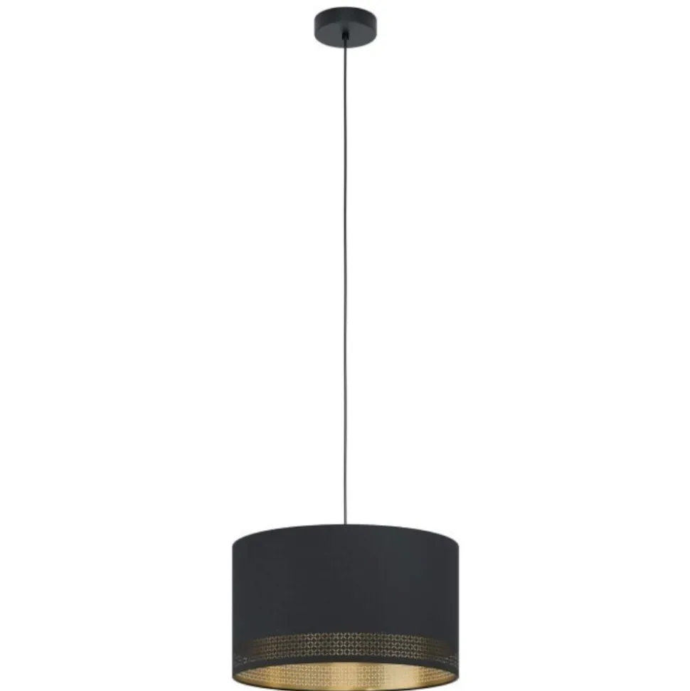 Esteperra eglo lampadario per camera da letto nero
