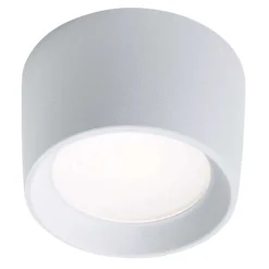 Faretto a soffitto da esterno pisa bianco tondo top light