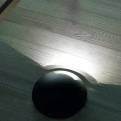 Faretto da esterno a pavimento grafite rotondo anti corrosione 2w 3000k