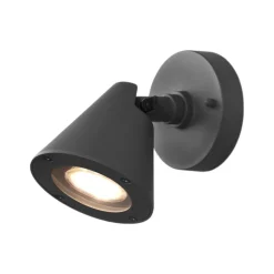Faretto da esterno orientabile antracite parete soffitto