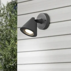 Faretto da esterno orientabile antracite parete soffitto