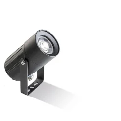 Faretto da esterno orientabile nero led 12w 3000k ip65