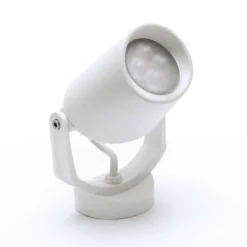 Faretto da esterno orientabile bianco top light roma ip66