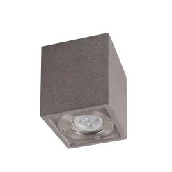 Faretto da esterno per soffitto cubo in cemento