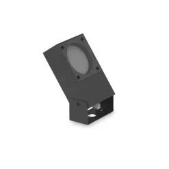 Faretto da giardino ideal lux sirio pr1 nero ip65 orientabile
