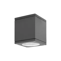 Faretto da soffitto per esterno antracite ip65 perenz up gx53