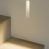 Faretto segnapasso di gesso da incasso a scomparsa