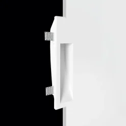 Faretto segnapasso di gesso da incasso a scomparsa
